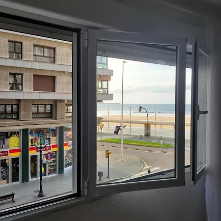 Apartamento Centrico Con Vistas Al Mar Gijon
